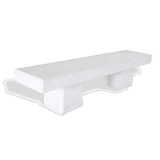 Banquette béton TOLEDO 200 cm